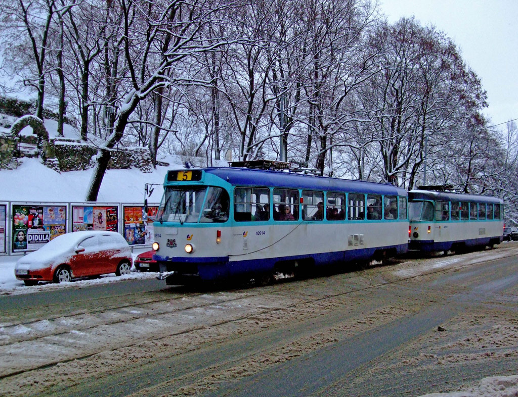 Рига, Tatra T3A № 40914