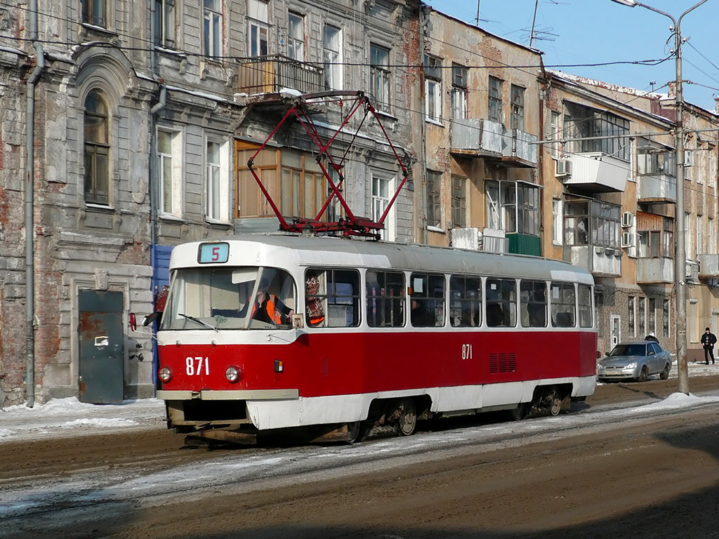 Самара, Tatra T3SU № 871