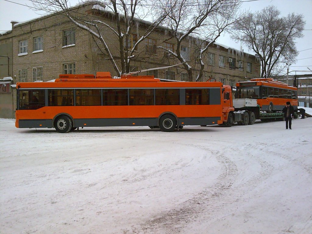 Энгельс — Новые и опытные троллейбусы ЗАО "Тролза"