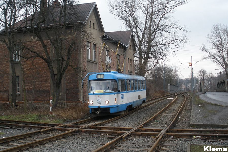 Острава, Tatra T3 № 752