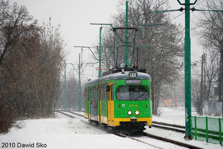 Познань, Duewag N № 674
