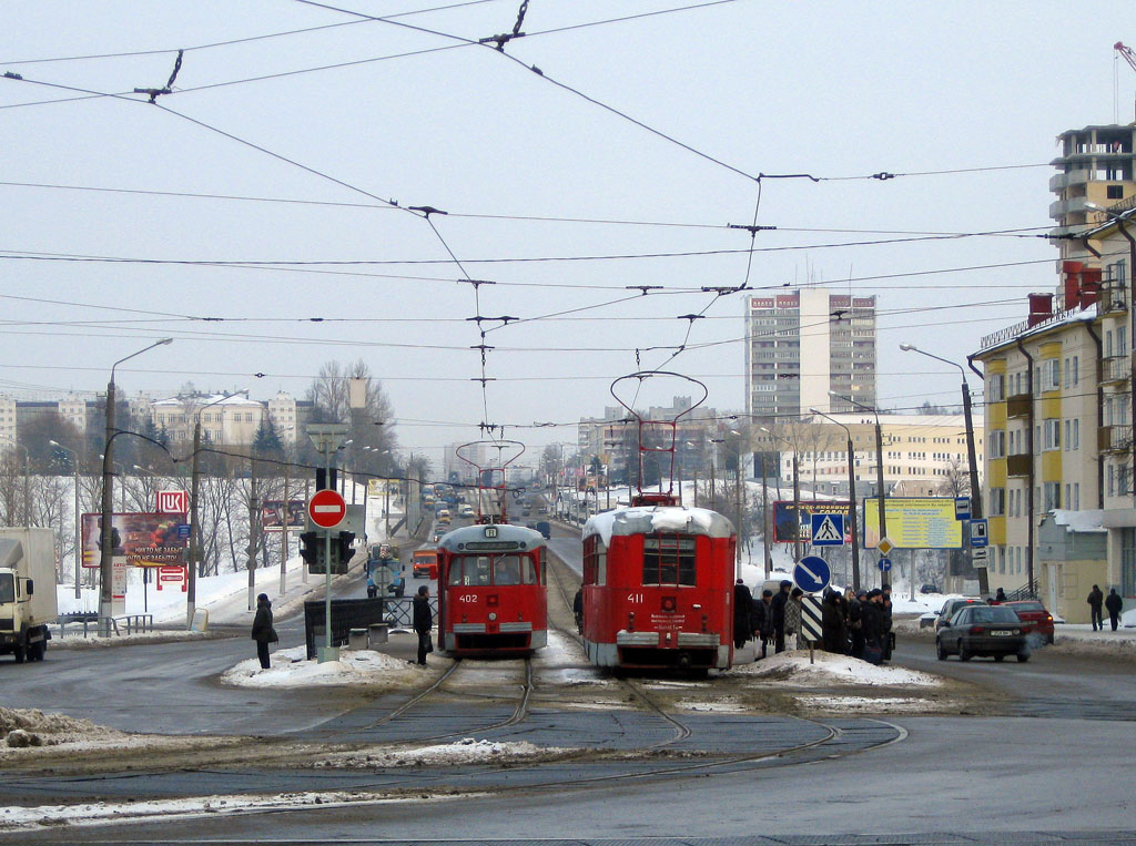 Витебск, РВЗ-6М2 № 402; Витебск, РВЗ-6М2 № 411; Витебск — Разные фотографии