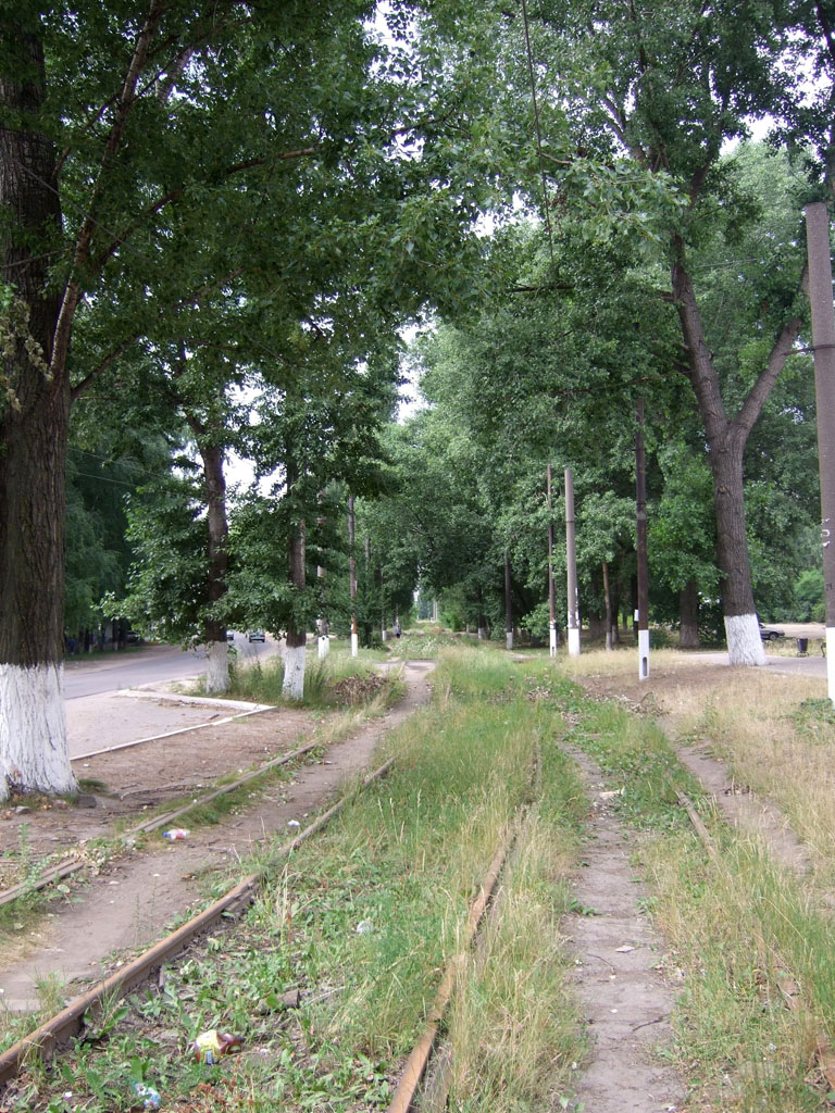 佛羅尼斯 — The remnants of Voronezh tramway