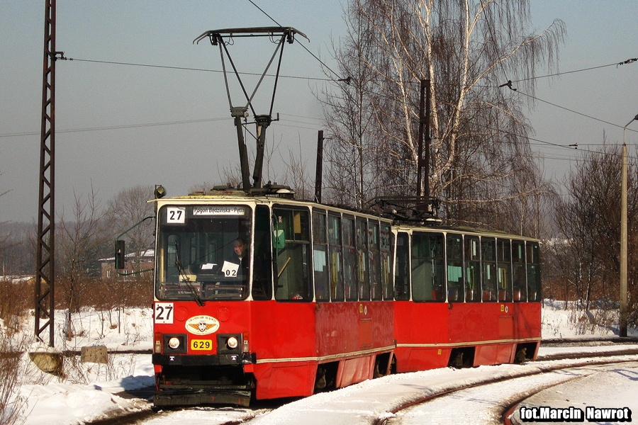 Силезские трамваи, Konstal 105Na № 629