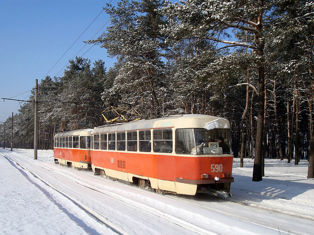 Харьков, Tatra T3SU № 590 Харьков, Tatra T3SU № 590