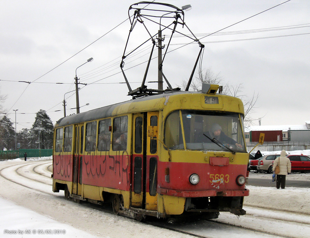 Kiev, Tatra T3SU N°. 5683