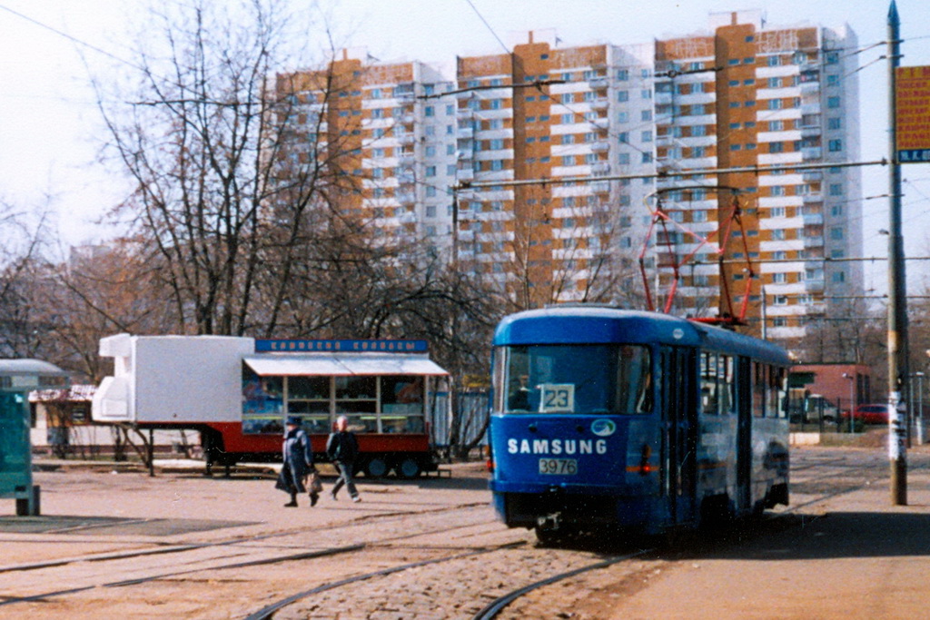 Москва, Tatra T3SU № 3976
