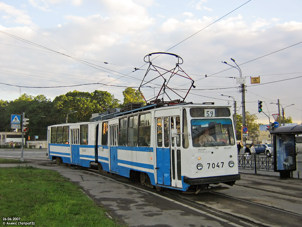 Санкт-Петербург, ЛВС-86К № 7047