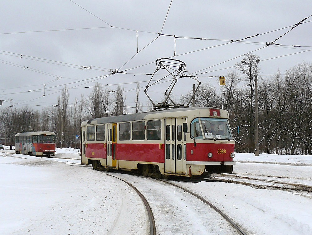 Киев, Tatra T3SU № 5988