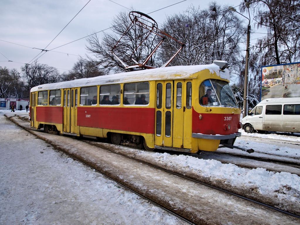 Одесса, Tatra T3SU № 3307