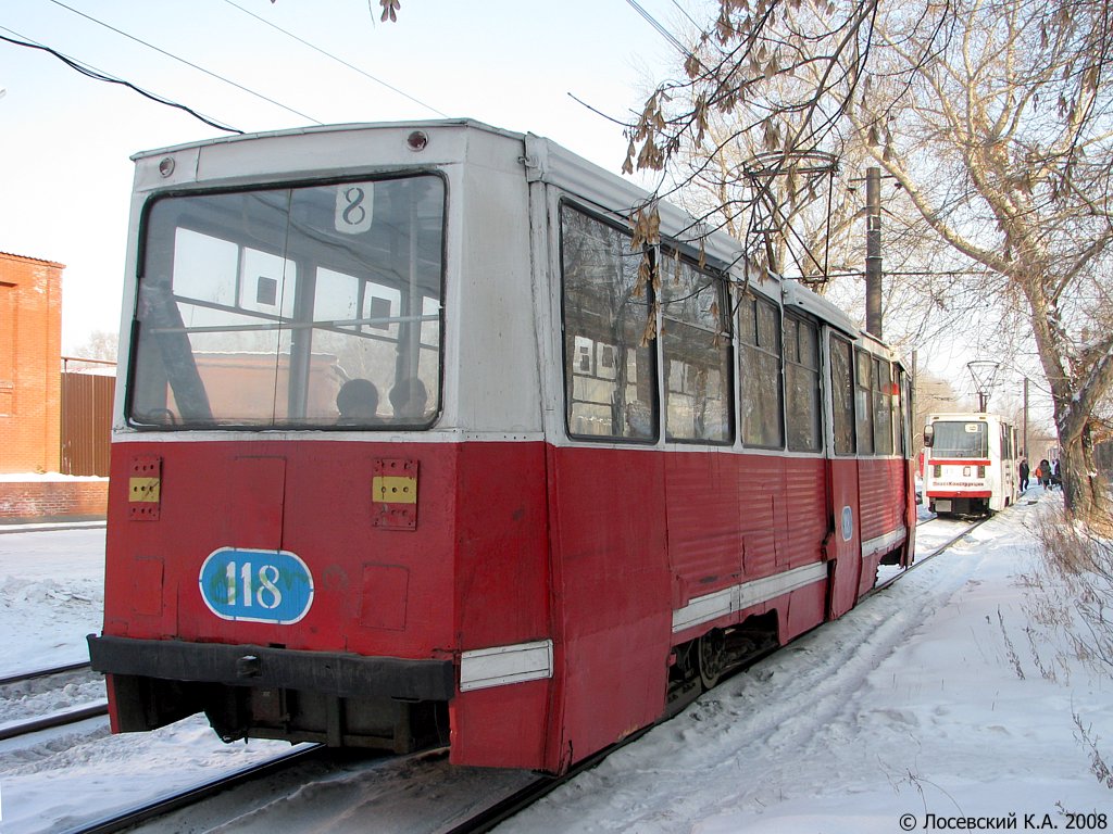 Омск, 71-605 (КТМ-5М3) № 118