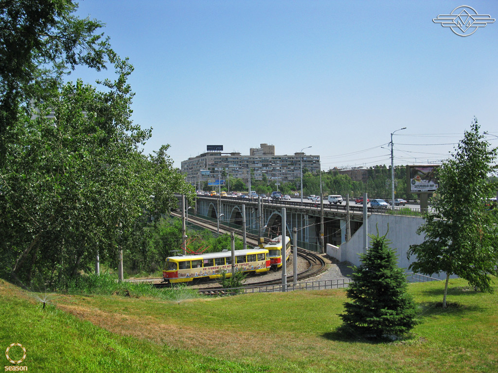 Волгоград, Tatra T3SU № 5772; Волгоград, Tatra T3SU № 5771; Волгоград — Трамвайные линии: [5] Пятое депо — Скоростной трамвай