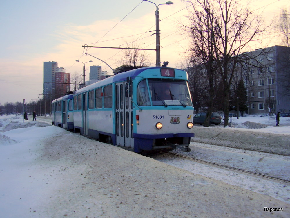Riga, Tatra T3A Br. 51691