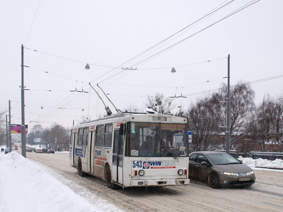 Львов, Škoda 14Tr89/6 № 543