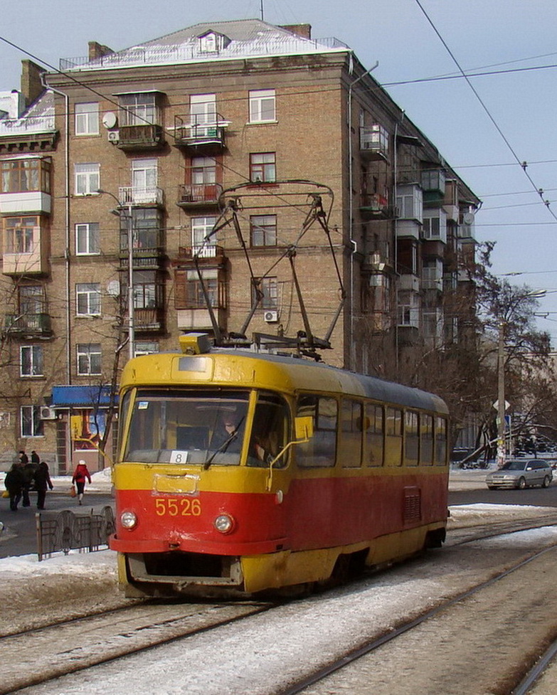 Киев, Tatra T3SU № 5526
