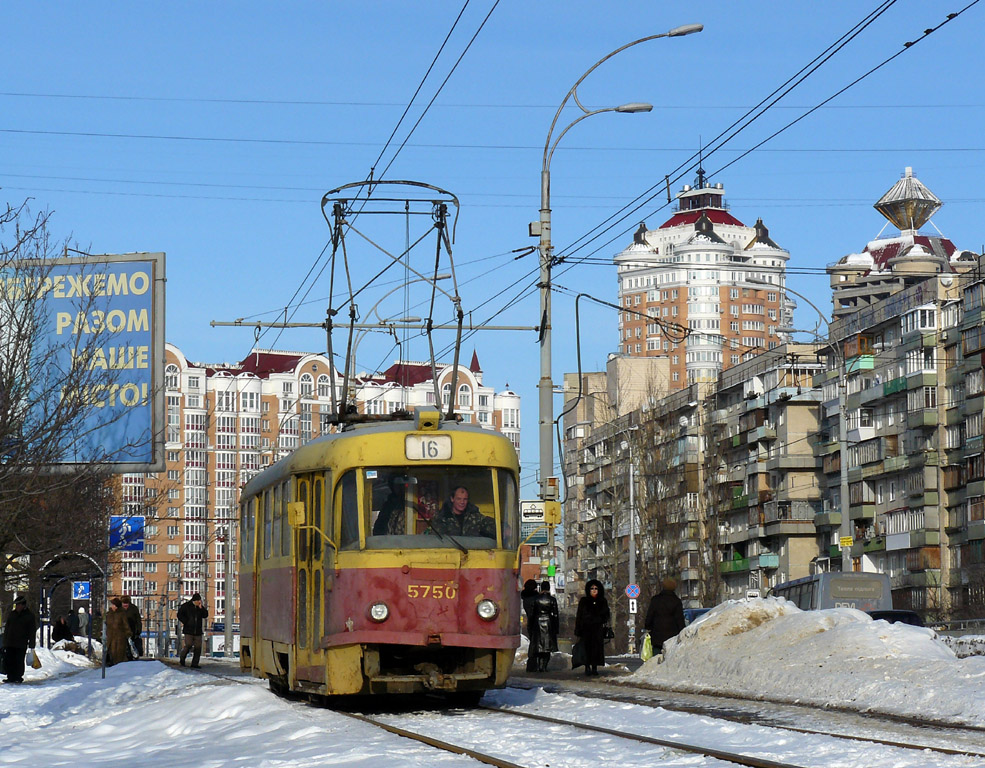 Киев, Tatra T3SU № 5750
