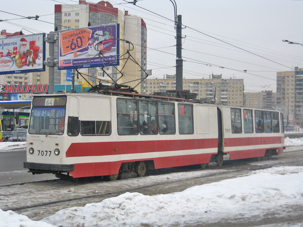 Санкт-Петербург, ЛВС-86К № 7077