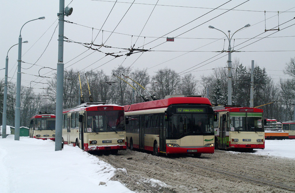Vilnius — Galinės stotelės ir maršrutų trasos