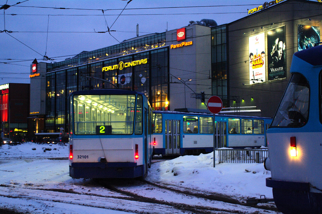 Рига, Tatra T6B5SU № 32101