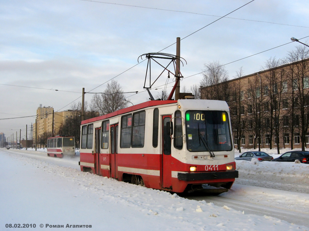 Sanktpēterburga, 71-134K (LM-99K) № 0411 Sanktpēterburga, 71-134K (LM-99K) № 0411