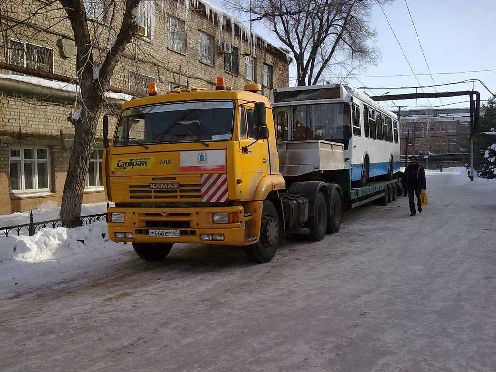 Engels — New and experienced trolleybuses ZAO "Trolza"