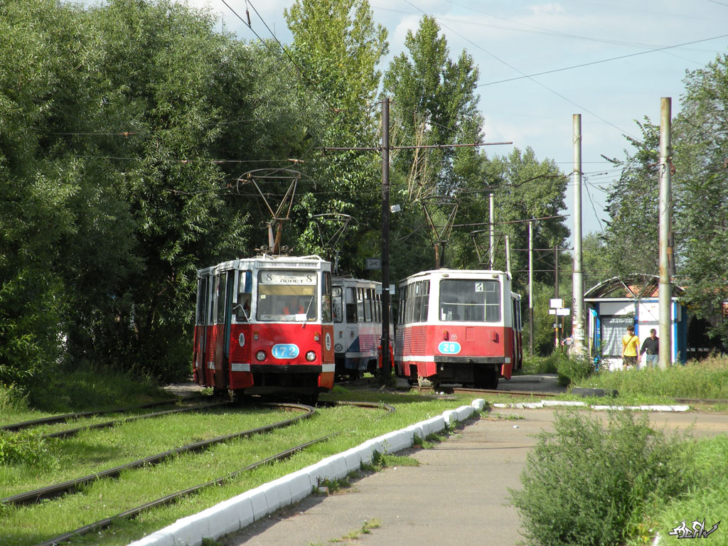 Омск, 71-605 (КТМ-5М3) № 172
