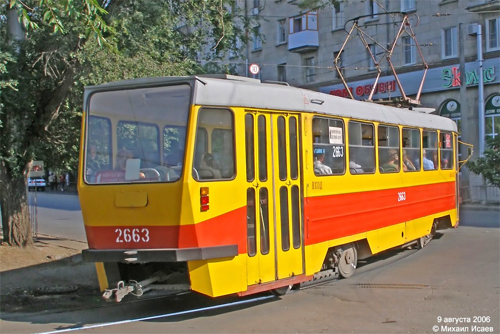 Volgograd, Tatra T3SU mod. VZSM Nr. 2663