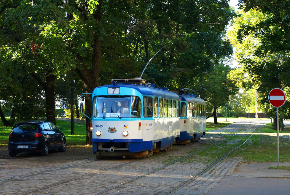 Рига, Tatra T3A № 30405