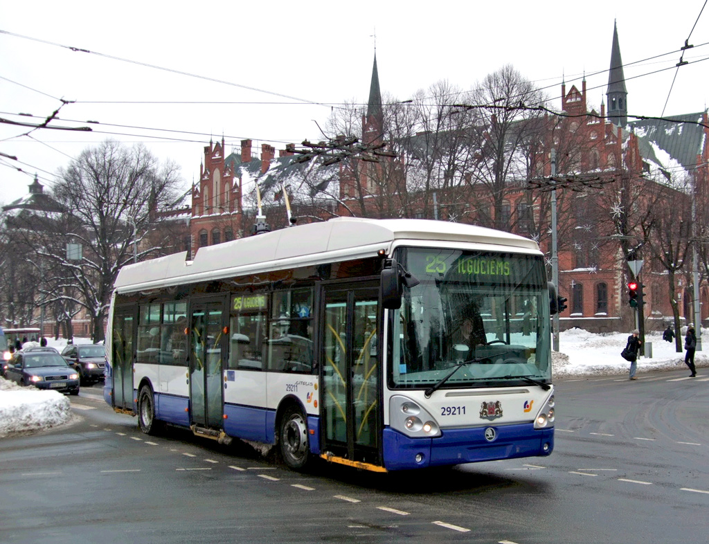 Рига, Škoda 24Tr Irisbus Citelis № 29211
