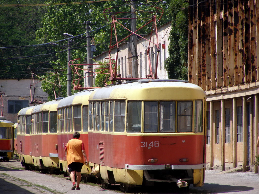 Одесса, Tatra T3SU (двухдверная) № 3146