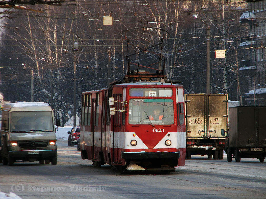 Санкт-Петербург, ЛВС-86К № 0623