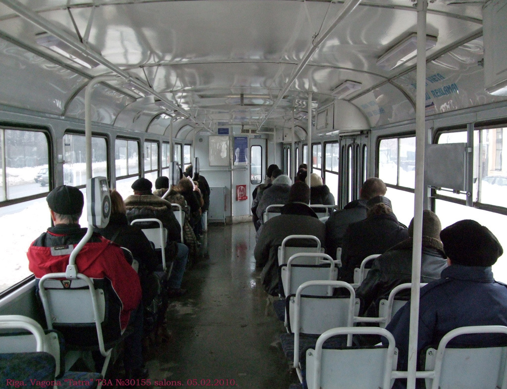 Рига, Tatra T3A № 30155