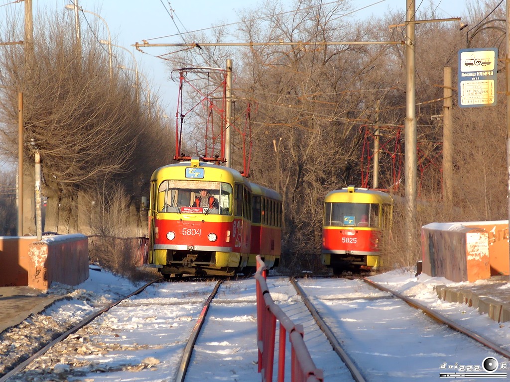 Волгоград, Tatra T3SU № 5804