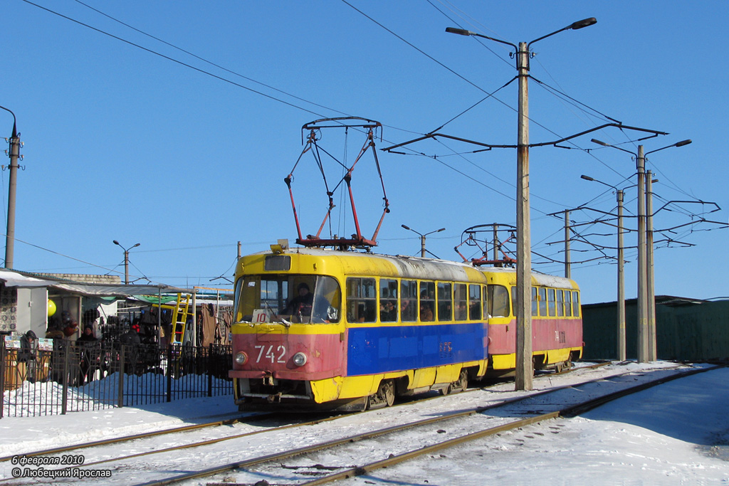 Запорожье, Tatra T3SU № 742