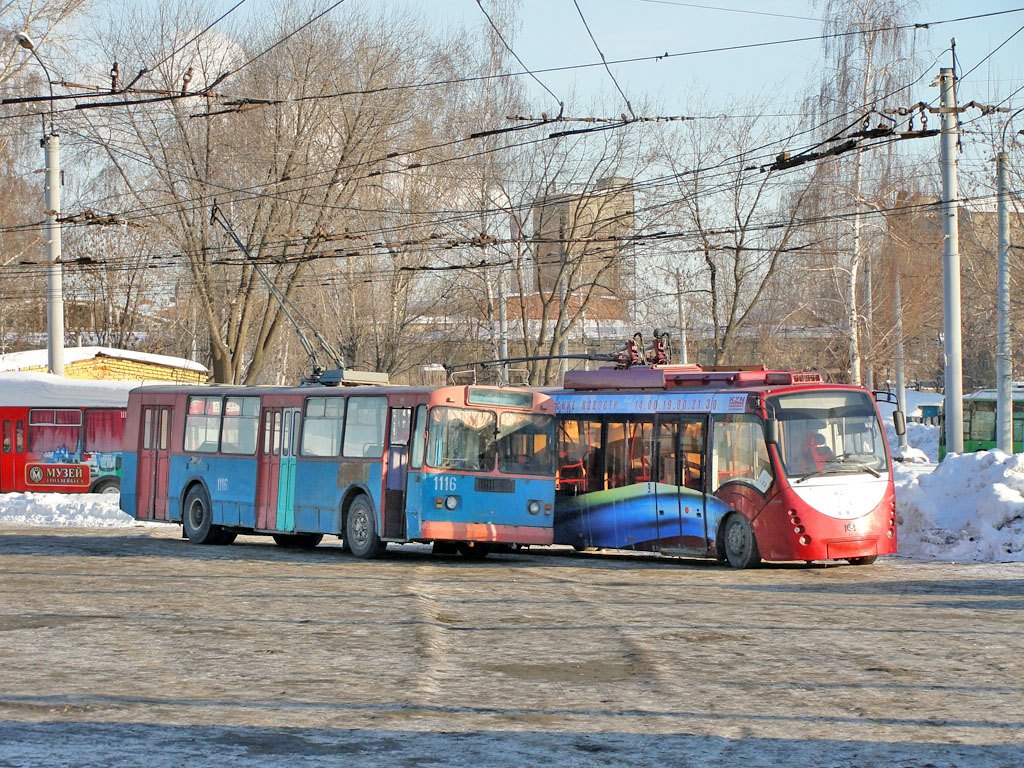 Казань, ЗиУ-682Г10 № 1116; Казань — Троллейбусное депо № 1