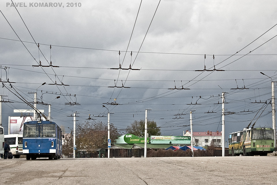 Sewastopol — Trolleybus lines and rings Sewastopol — Trolleybus lines and rings