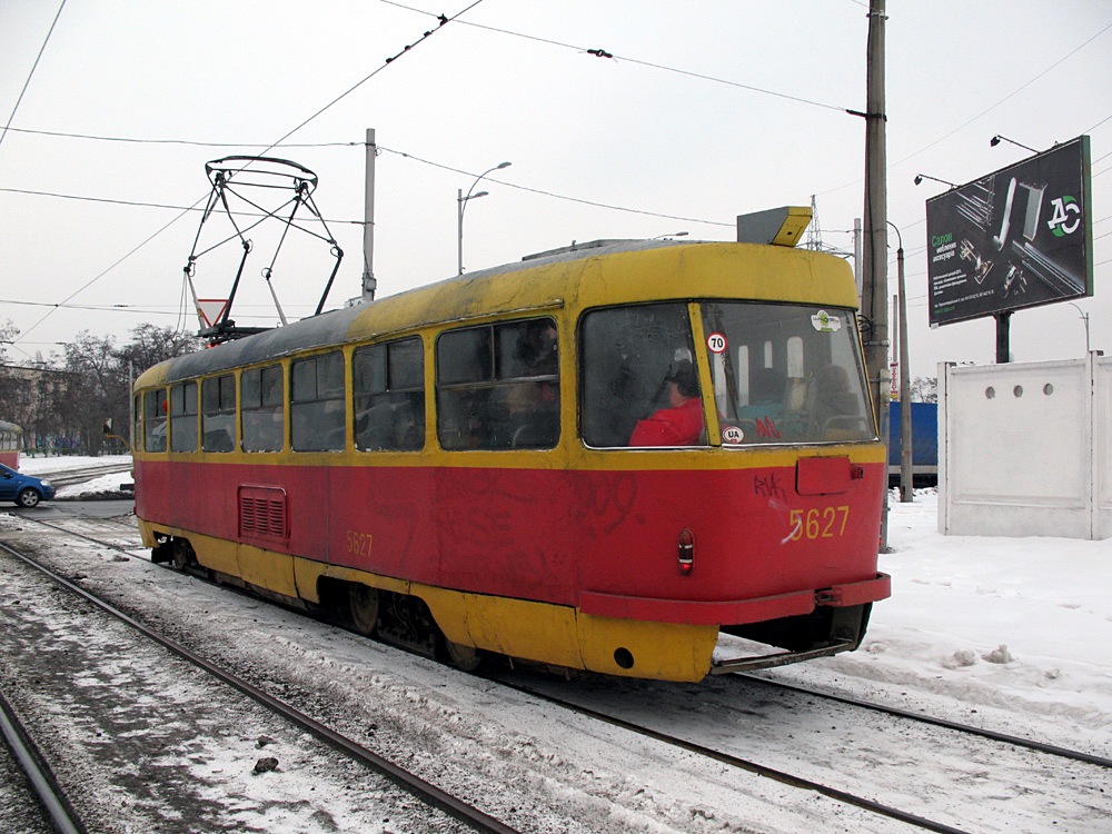 Киев, Tatra T3SU № 5627