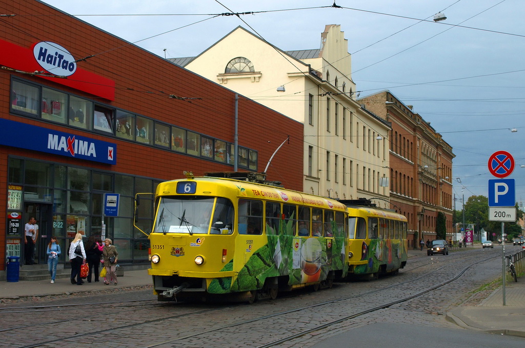 Рига, Tatra T3A № 51351