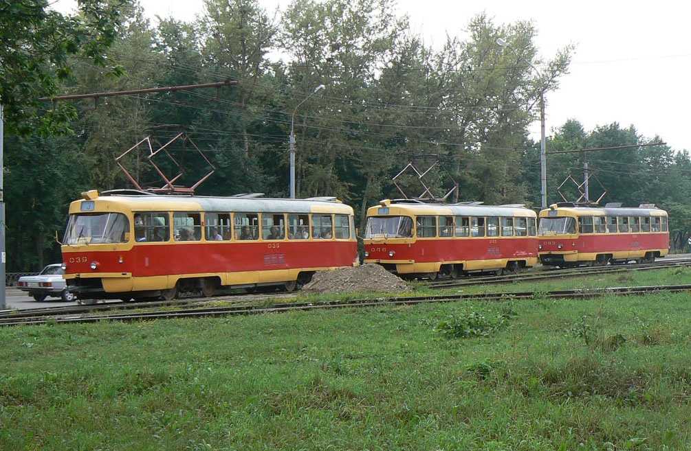 Орёл, Tatra T3SU № 039; Орёл, Tatra T3SU № 046; Орёл, Tatra T3SU № 082