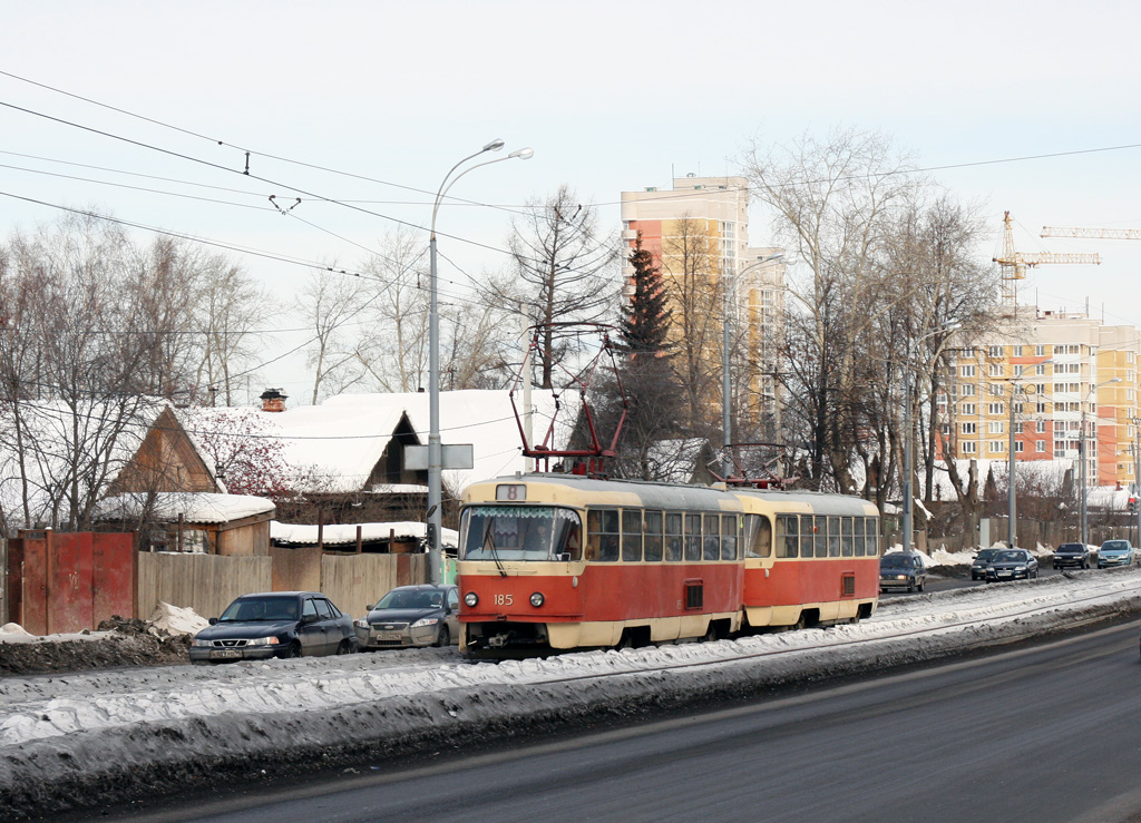 Екатеринбург, Tatra T3SU № 185