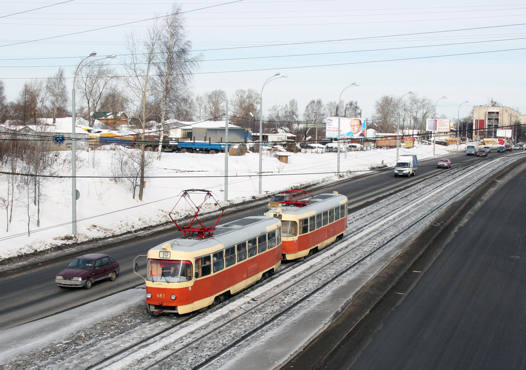 Екатеринбург, Tatra T3SU № 683
