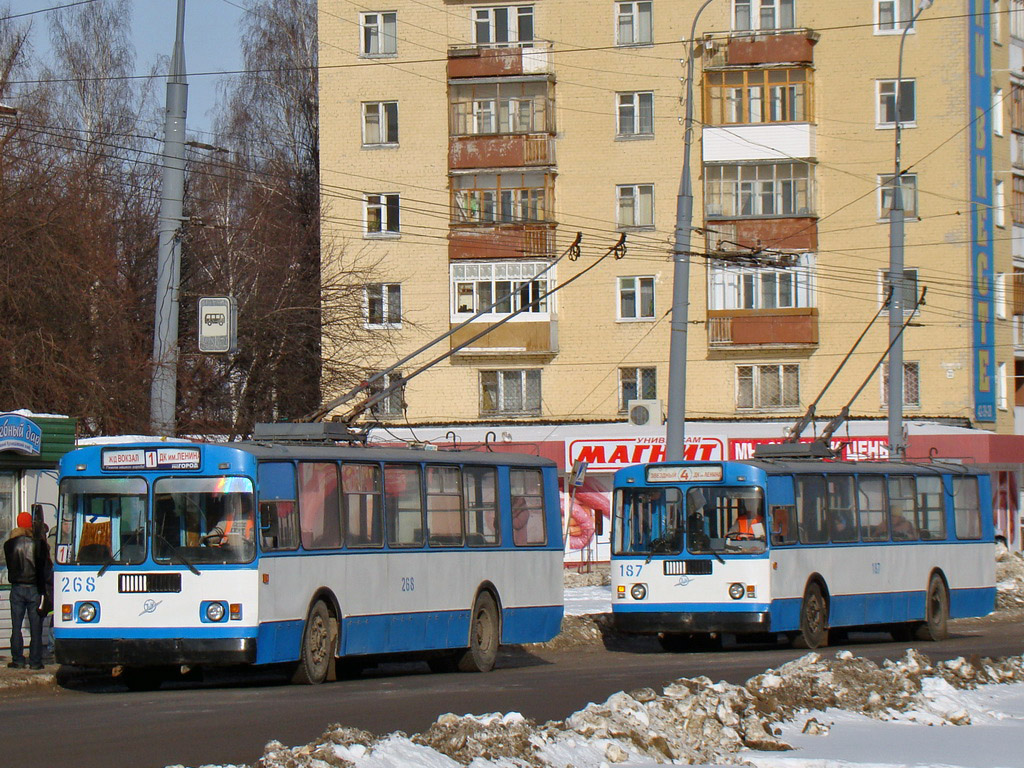 Йошкар-Ола, ЗиУ-682Г [Г00] № 268; Йошкар-Ола, ЗиУ-682Г [Г00] № 187