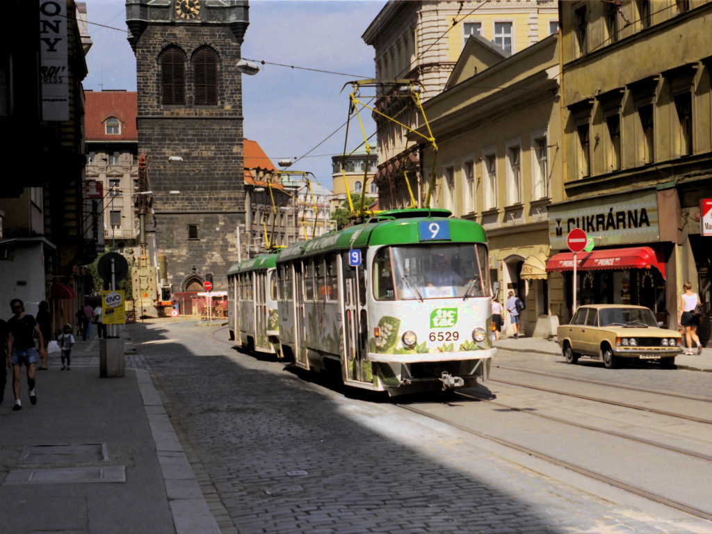 Прага, Tatra T3 № 6529