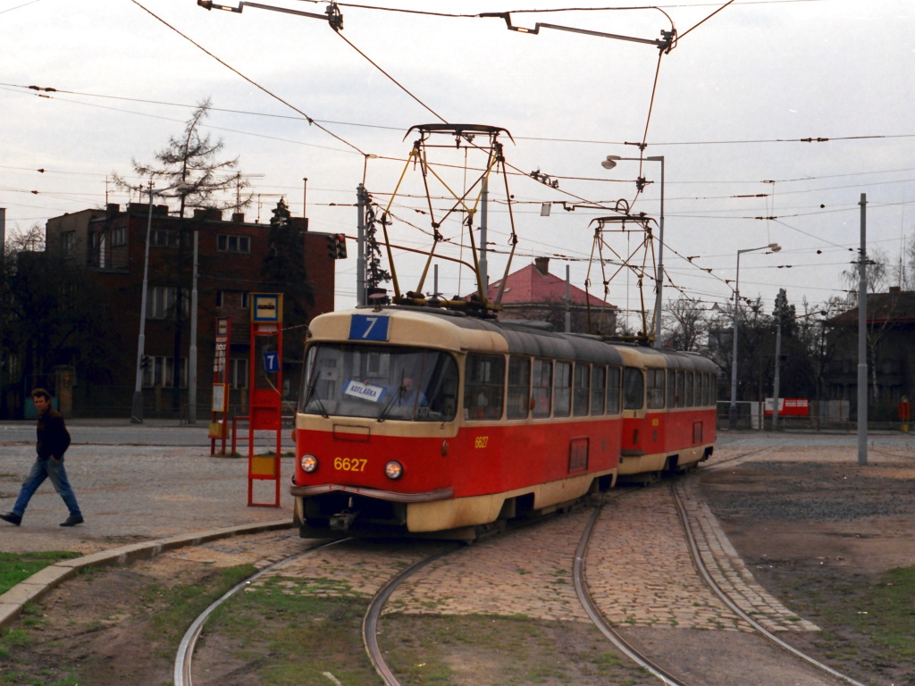 Прага, Tatra T3 № 6627