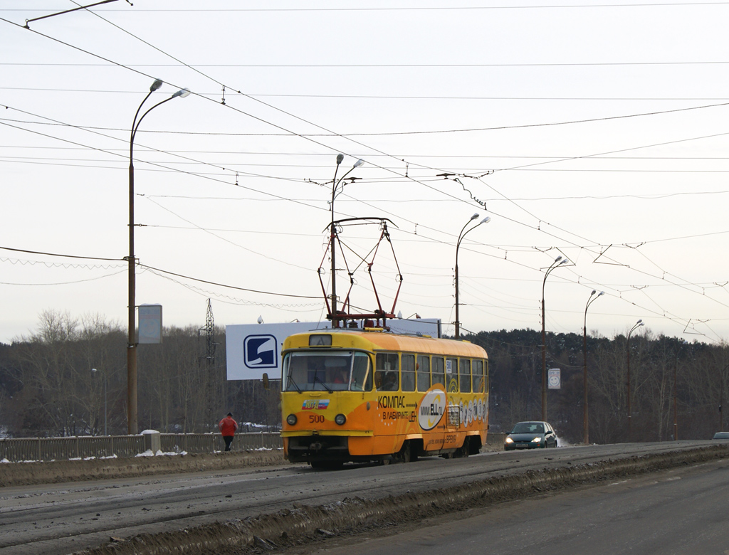 Екатеринбург, Tatra T3SU (двухдверная) № 500
