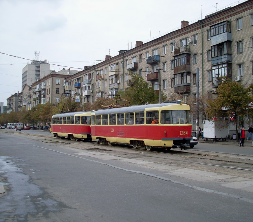 Днепр, Tatra T3SU № 1364