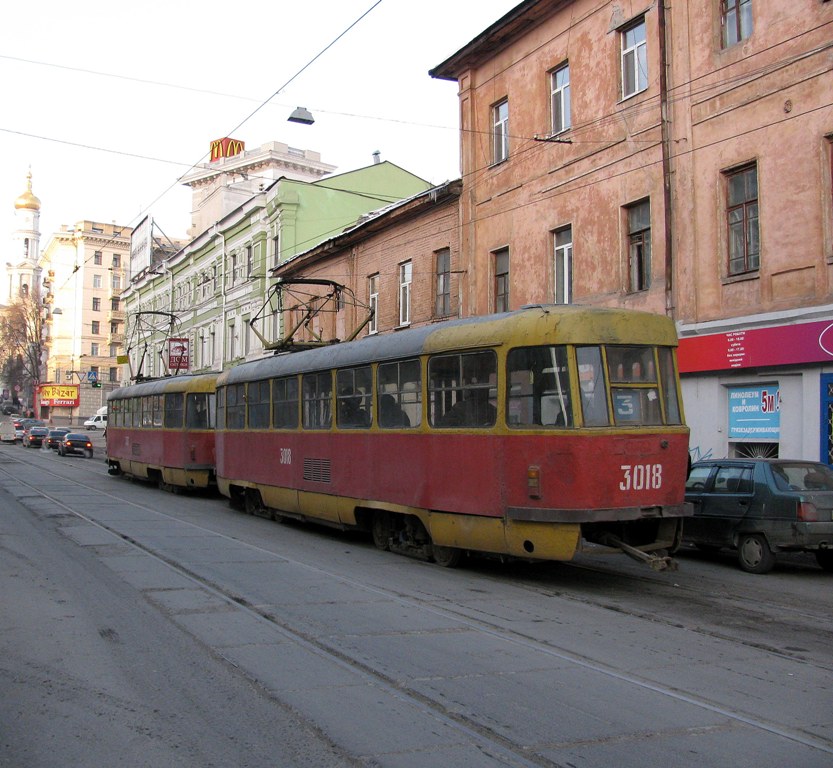 Харьков, Tatra T3SU № 3018