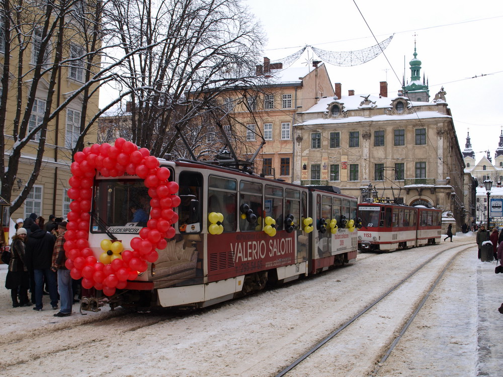Львов, Tatra KT4D № 1156 Львов, Tatra KT4D № 1156
