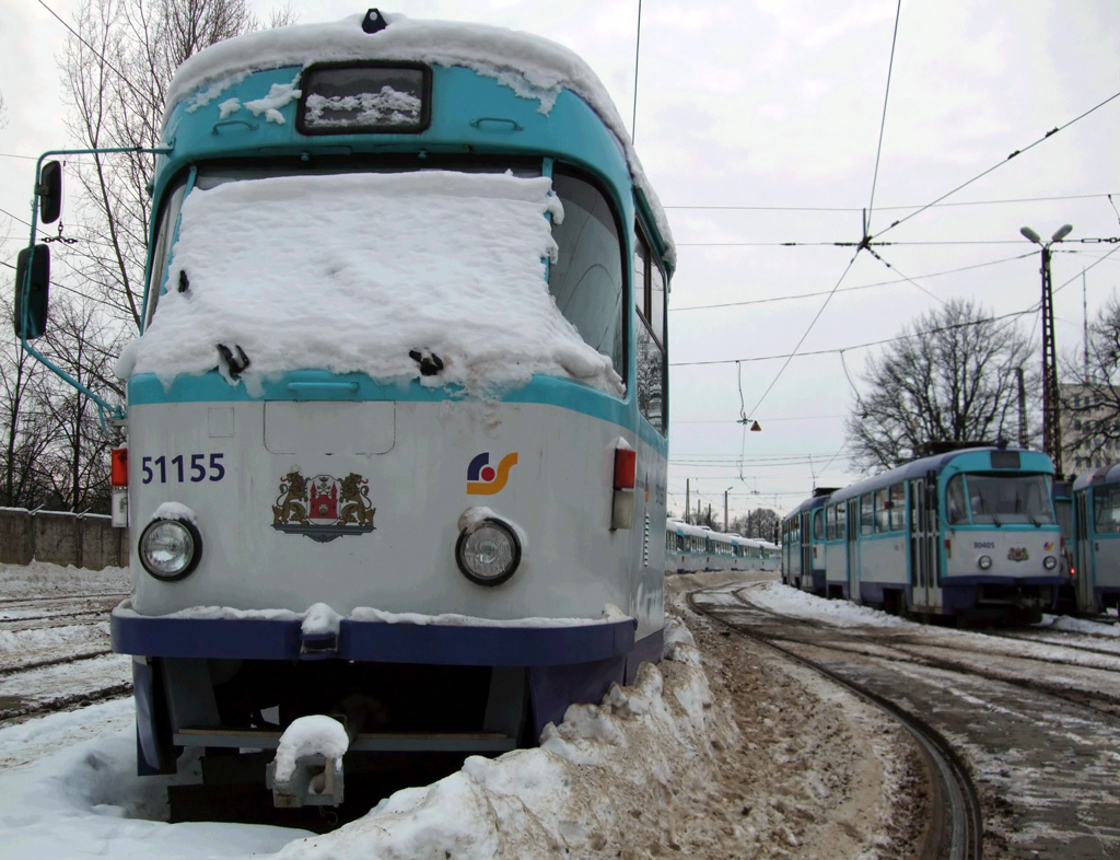 Рига, Tatra T3A № 51155; Рига, Tatra T3A № 30405; Рига — Разные фотографии