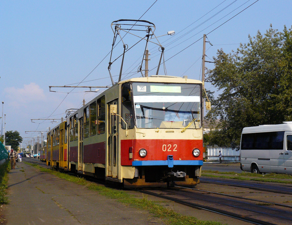 Киев, Tatra T6B5SU № 022